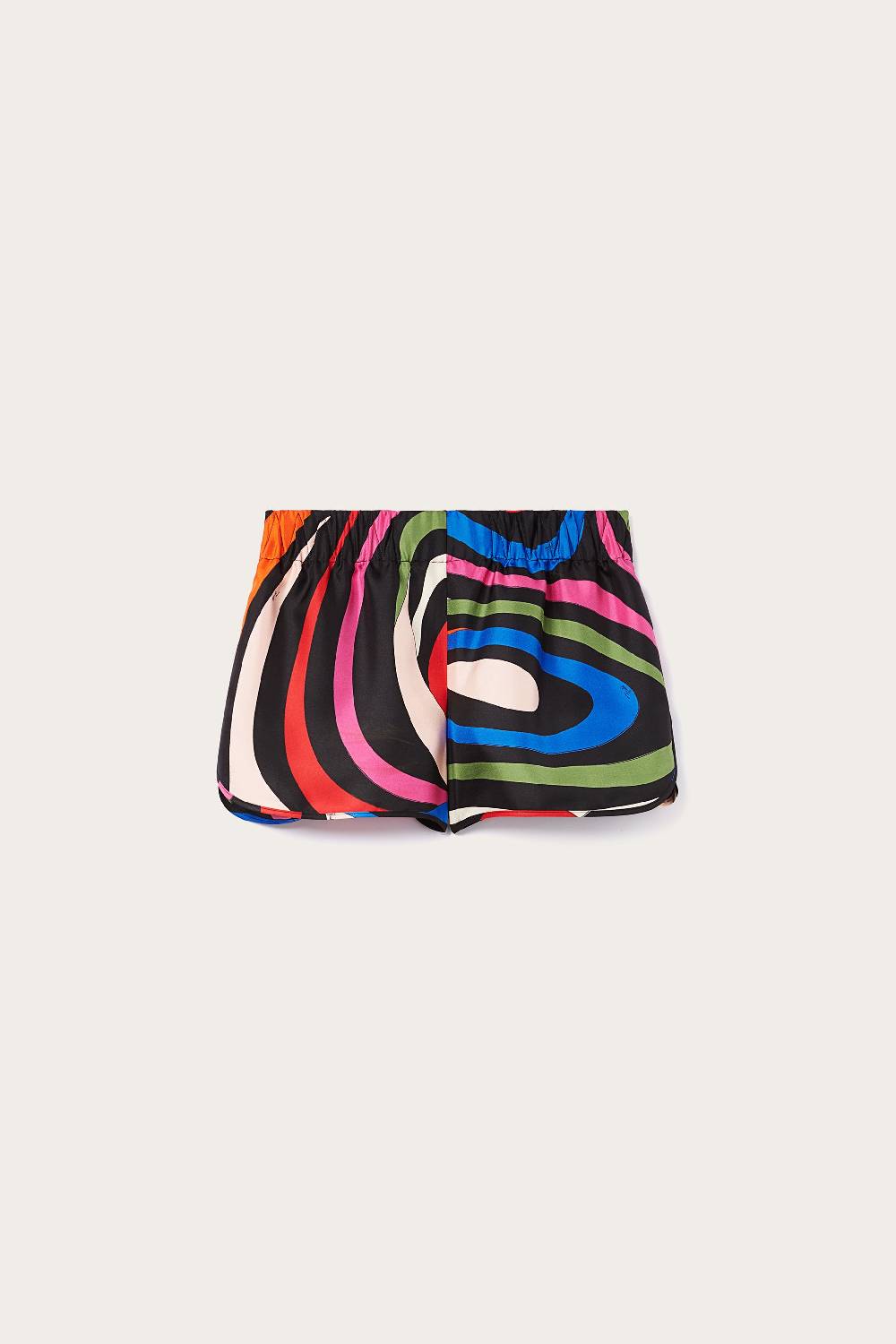 Pucci Shorts in seta con stampa Marmo