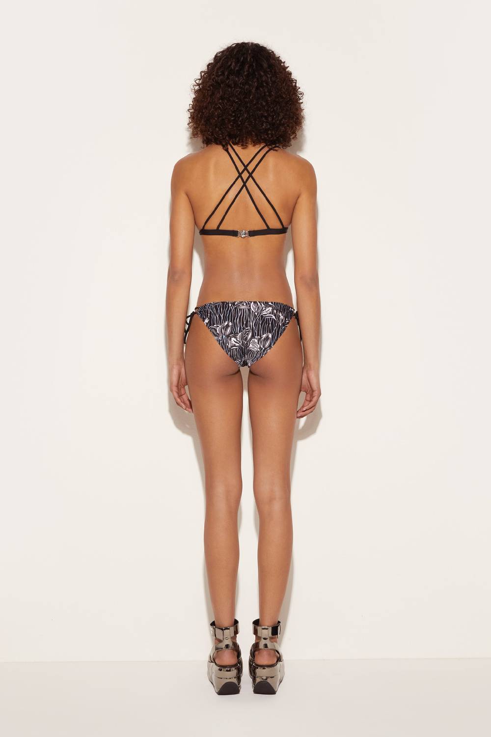 Pucci Slip Bikini Con Stampa Fior Di Loto