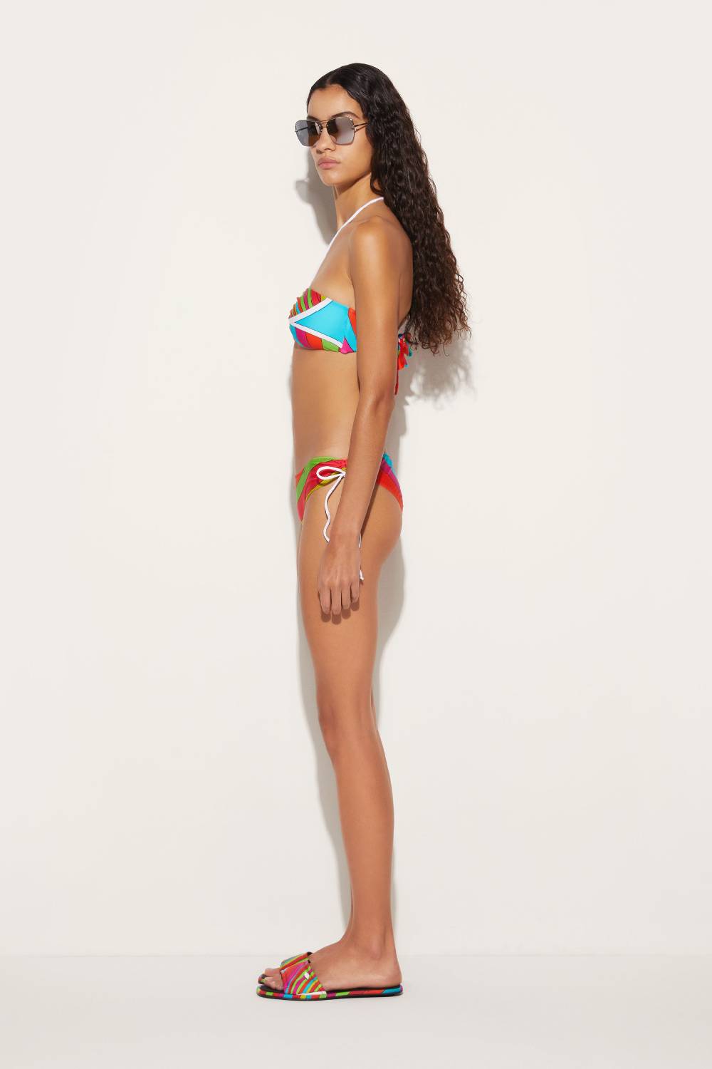 Pucci Slip Bikini Con Stampa Iride