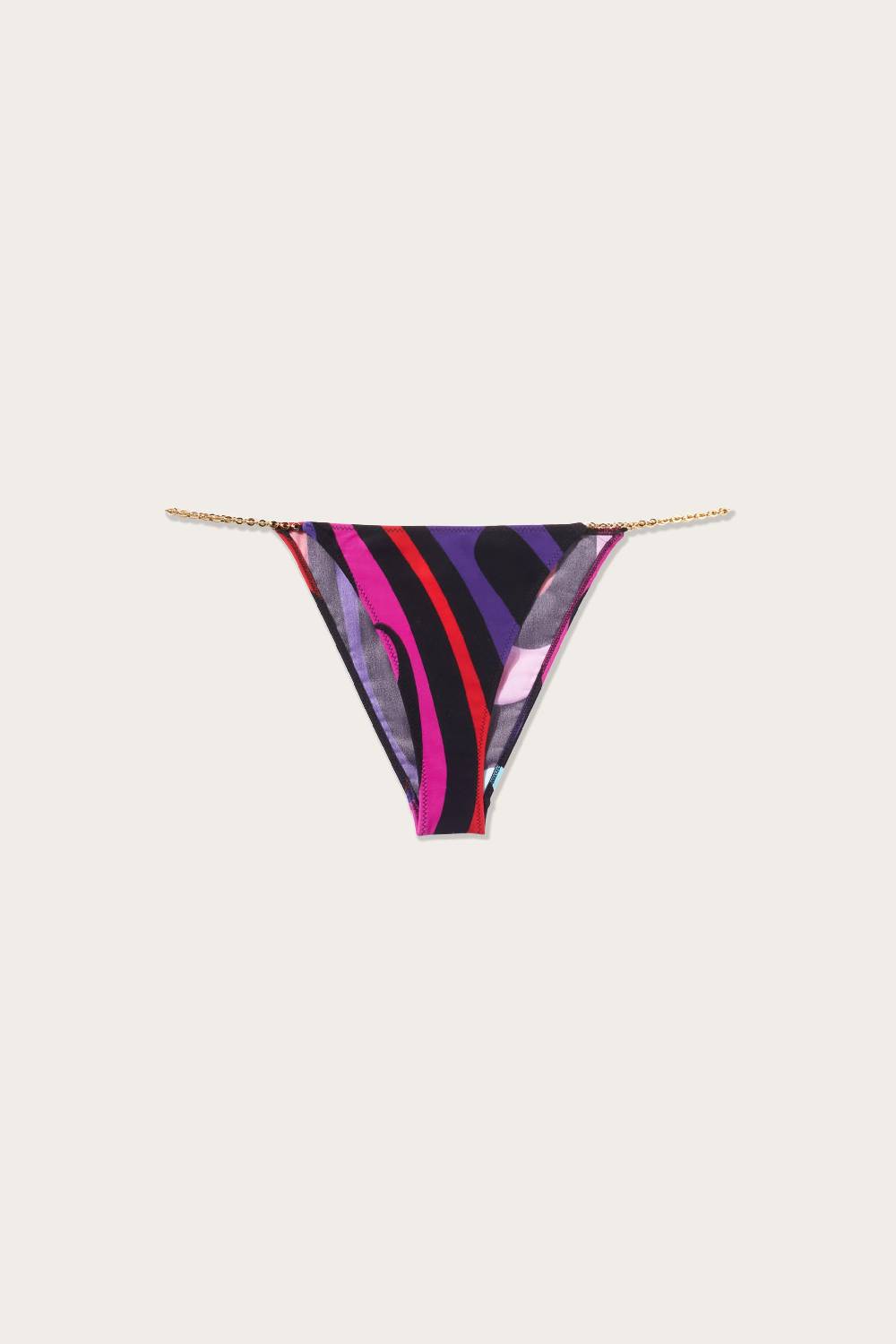 Pucci Slip bikini con stampa Marmo