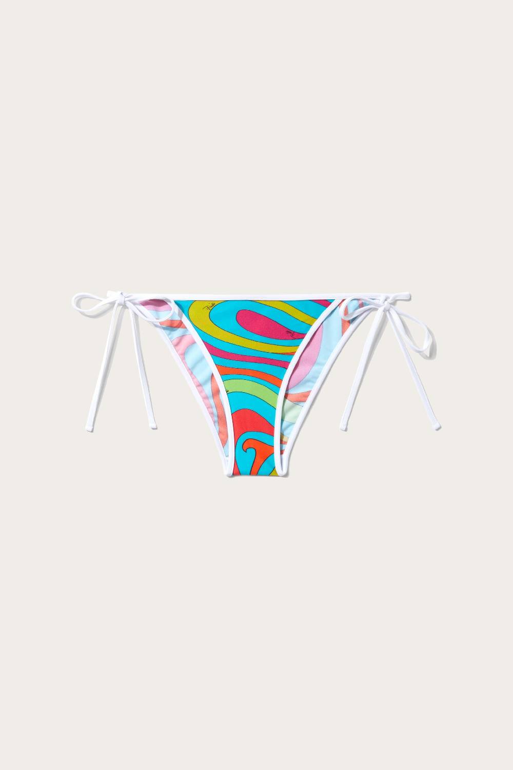 Pucci Slip bikini con stampa Marmo