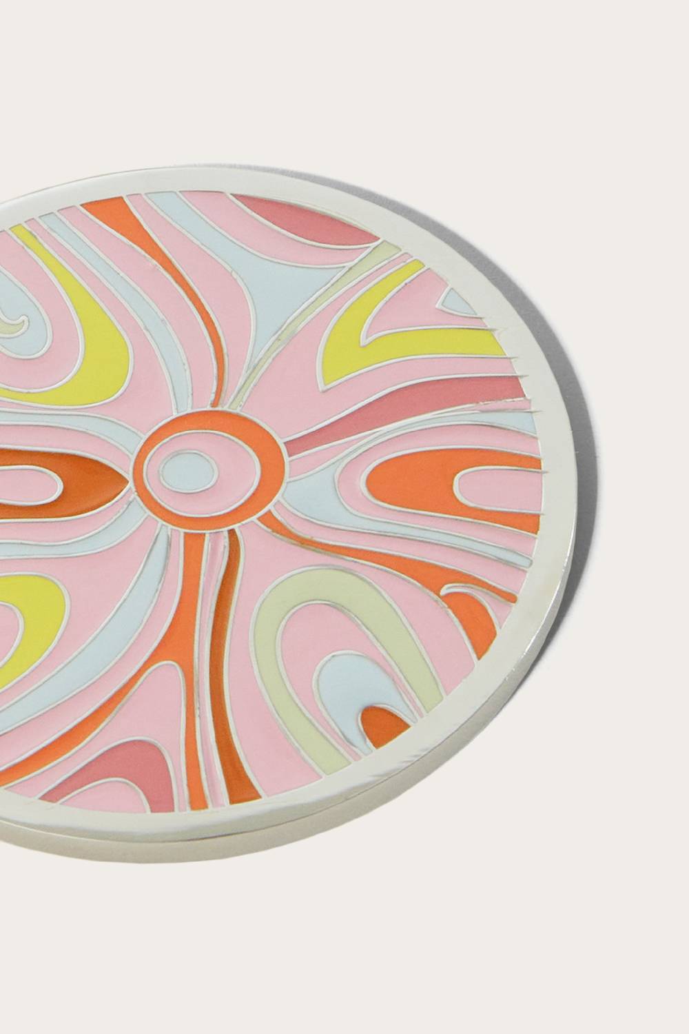 Pucci Specchietto Tascabile Con Stampa Marmo