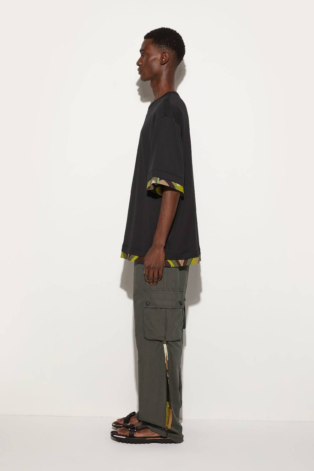 Pucci T-shirt Con Finiture Iride