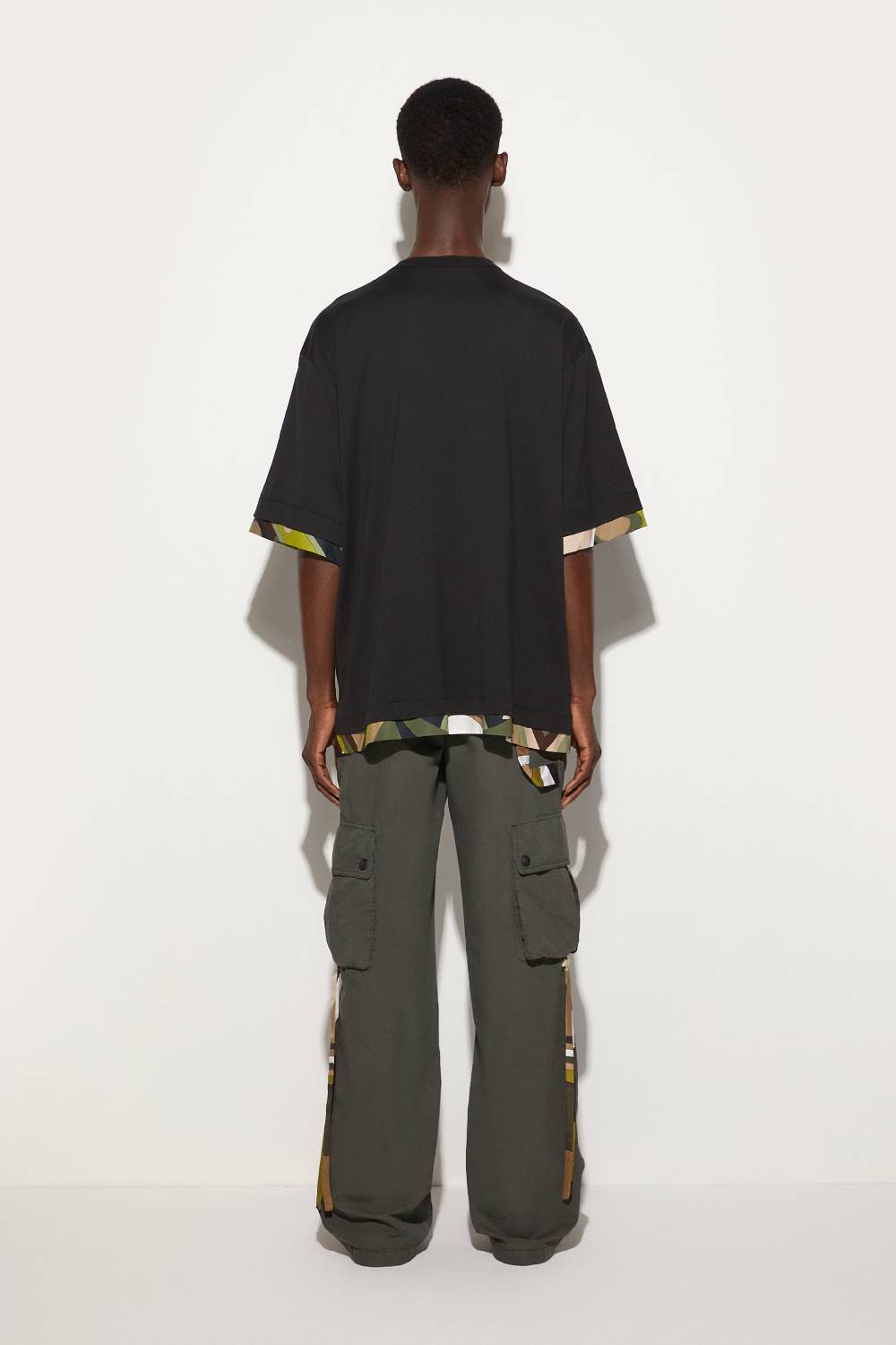 Pucci T-shirt Con Finiture Iride