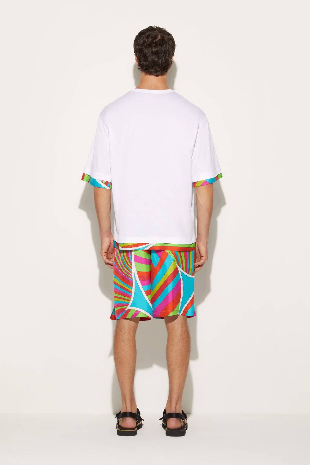 Pucci T-shirt Con Finiture Iride