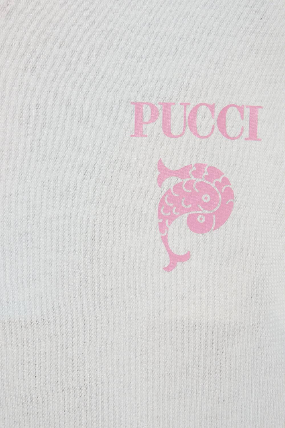 Pucci T-shirt Con Inserto Iride