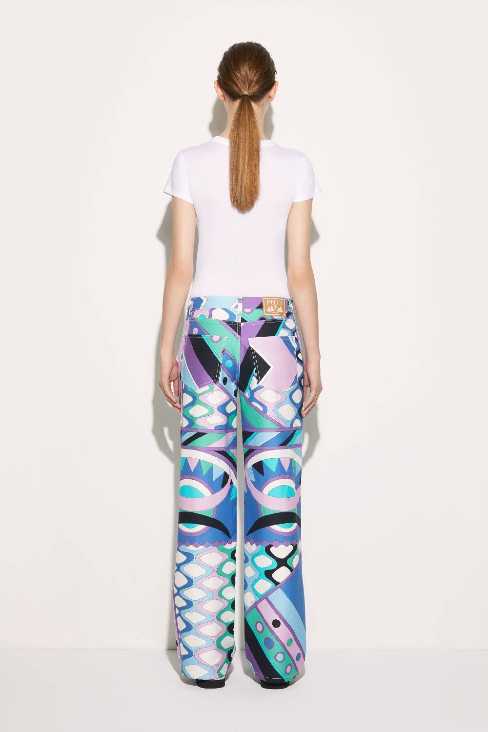 Pucci T-shirt Con Inserto Iride