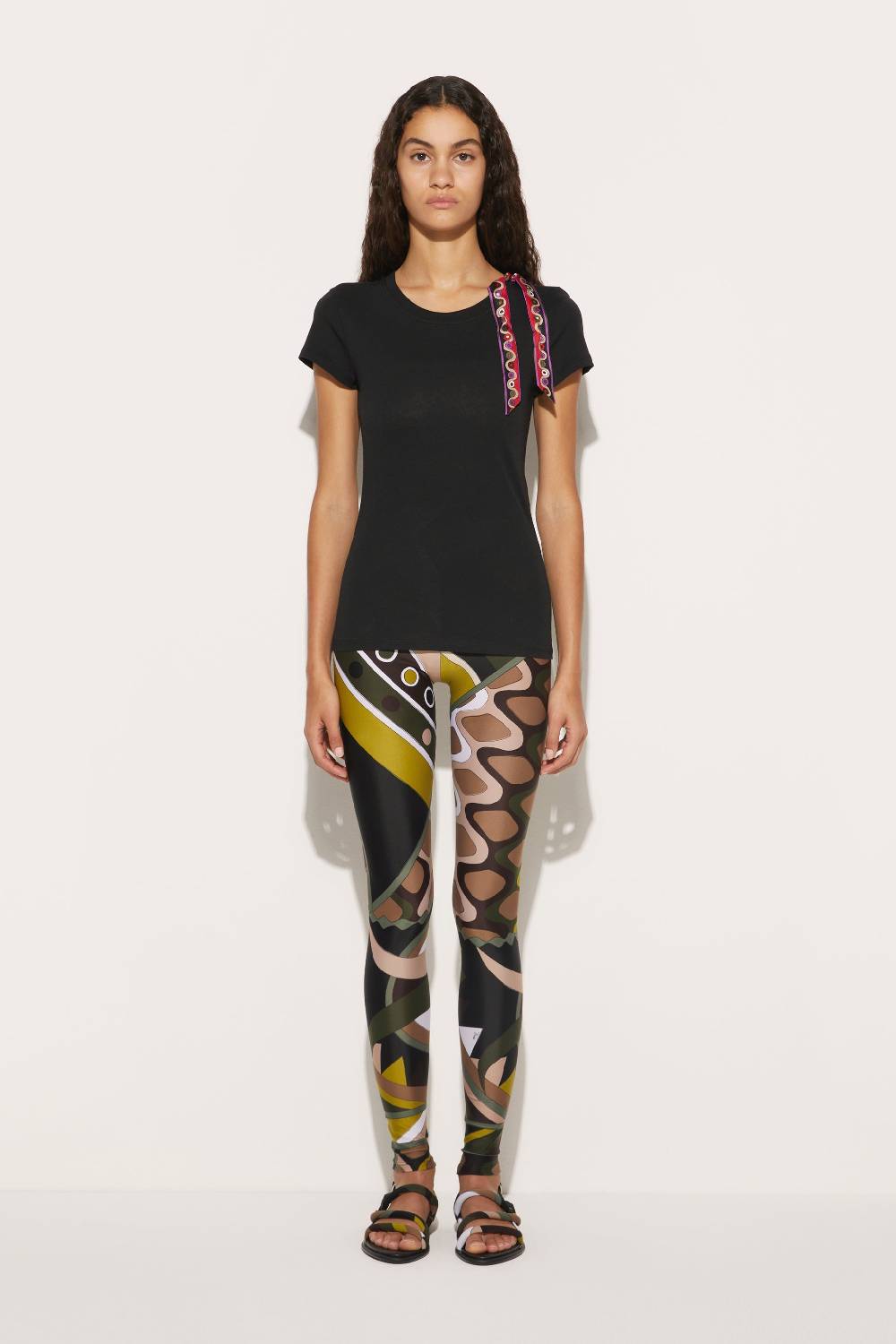 Pucci T-shirt Con Inserto Iride