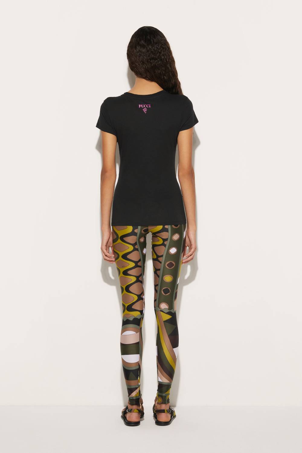 Pucci T-shirt Con Inserto Iride