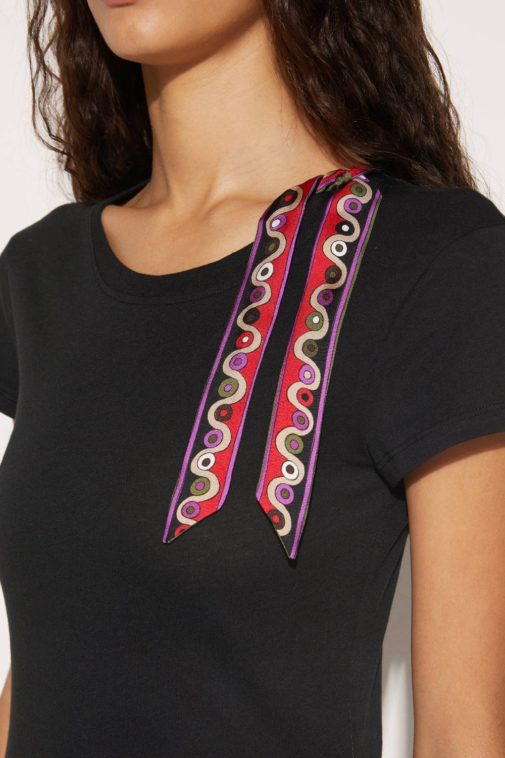 Pucci T-shirt Con Inserto Iride