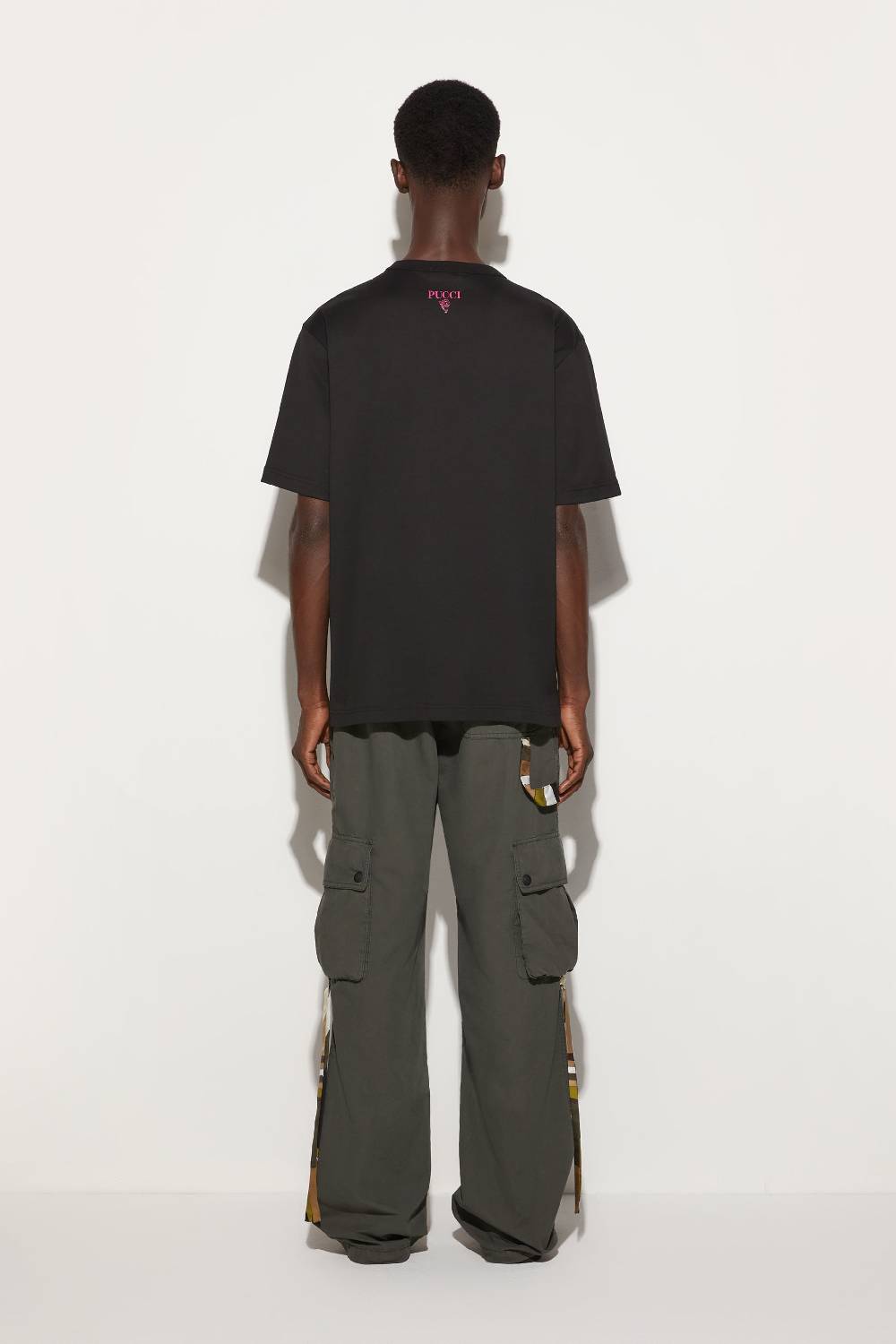 Pucci T-shirt Con Inserto Marmo