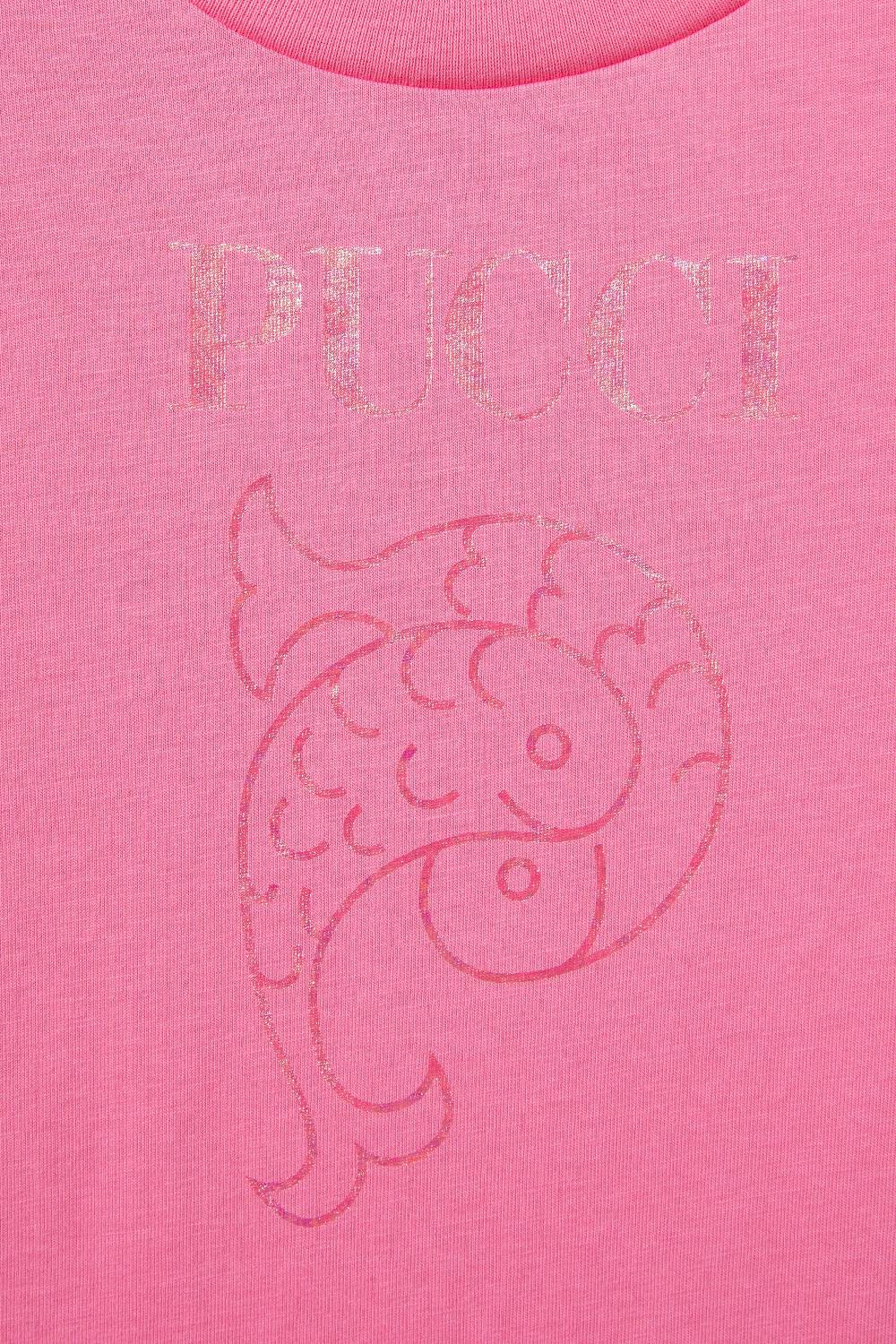 Pucci T-shirt Con Logo