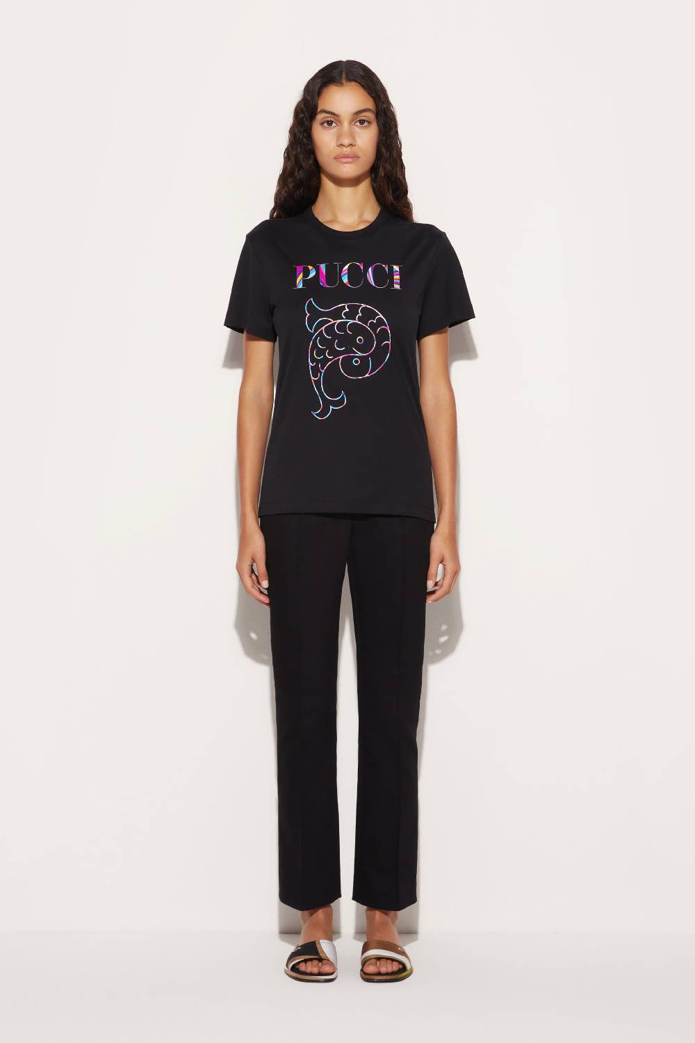 Pucci T-shirt Con Logo