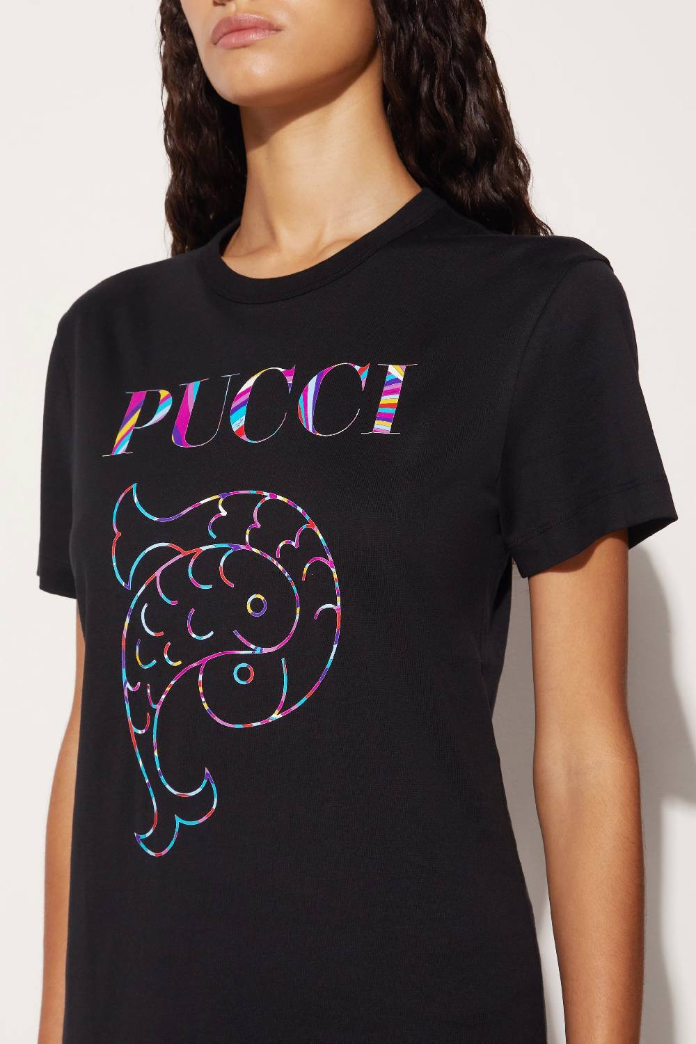 Pucci T-shirt Con Logo