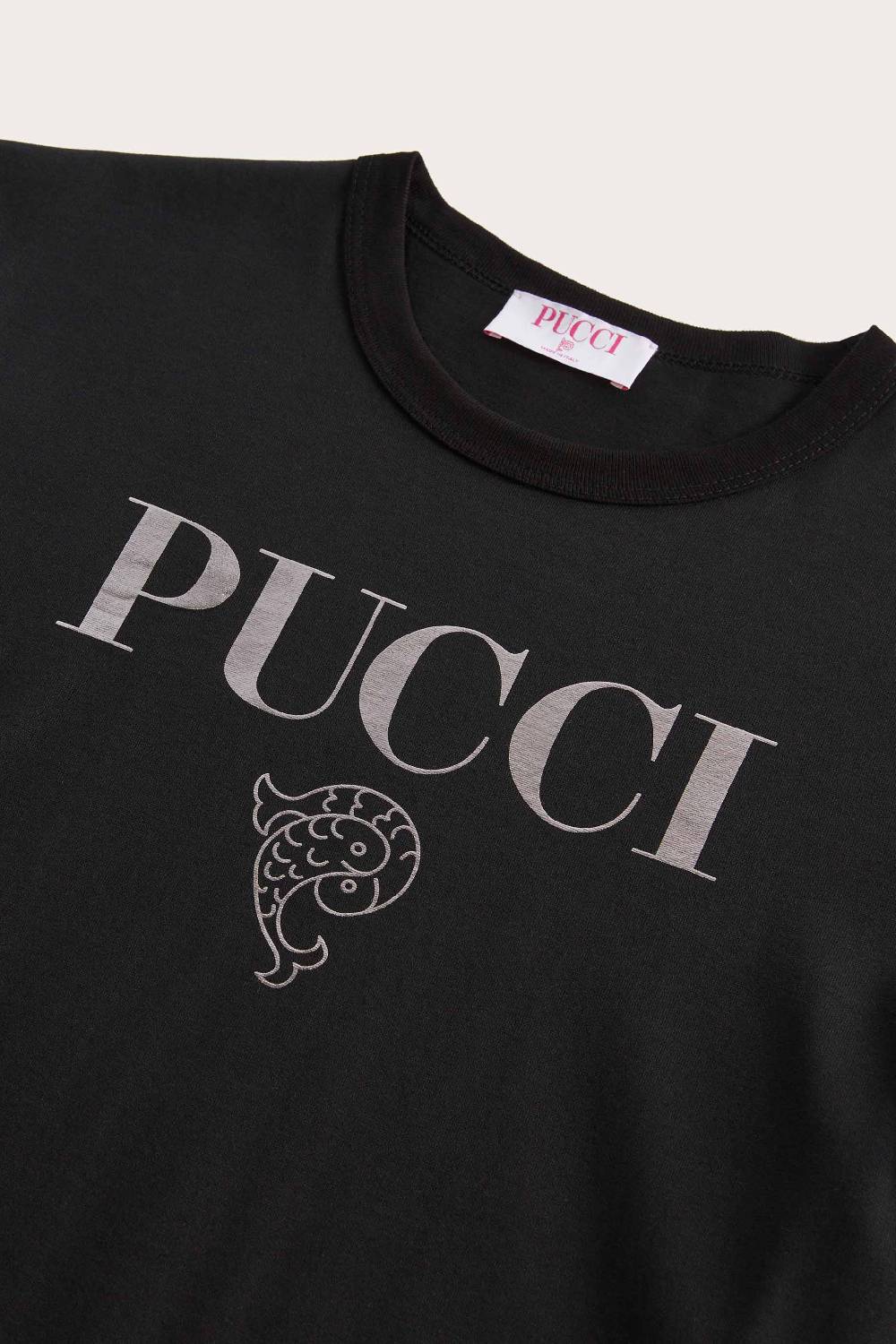 Pucci T-shirt Con Logo