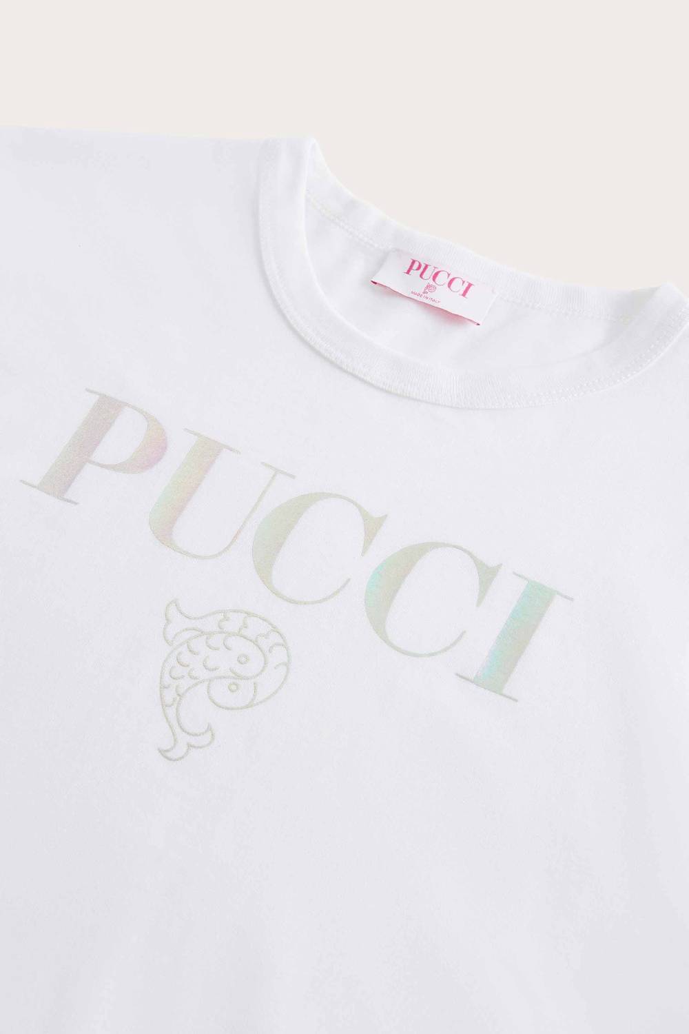 Pucci T-shirt Con Logo