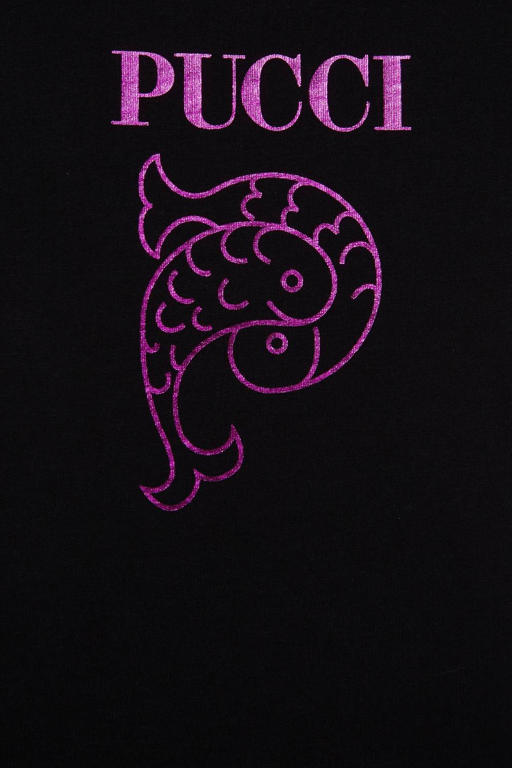 Pucci T-shirt Con Logo