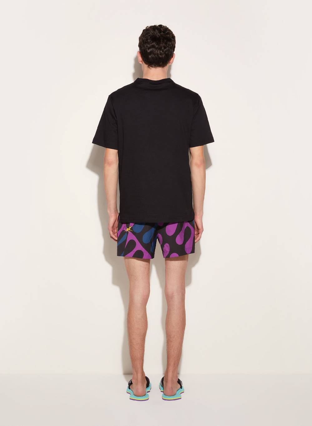 Pucci T-shirt Con Logo Pesci