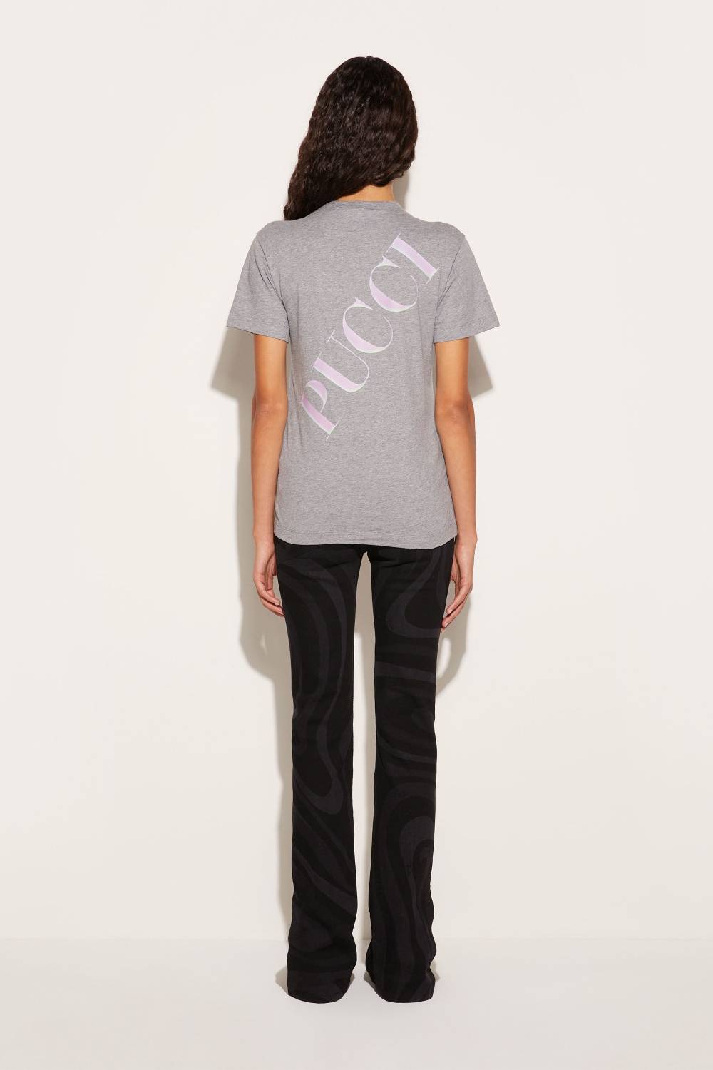 Pucci T-shirt Con Logo Pesci