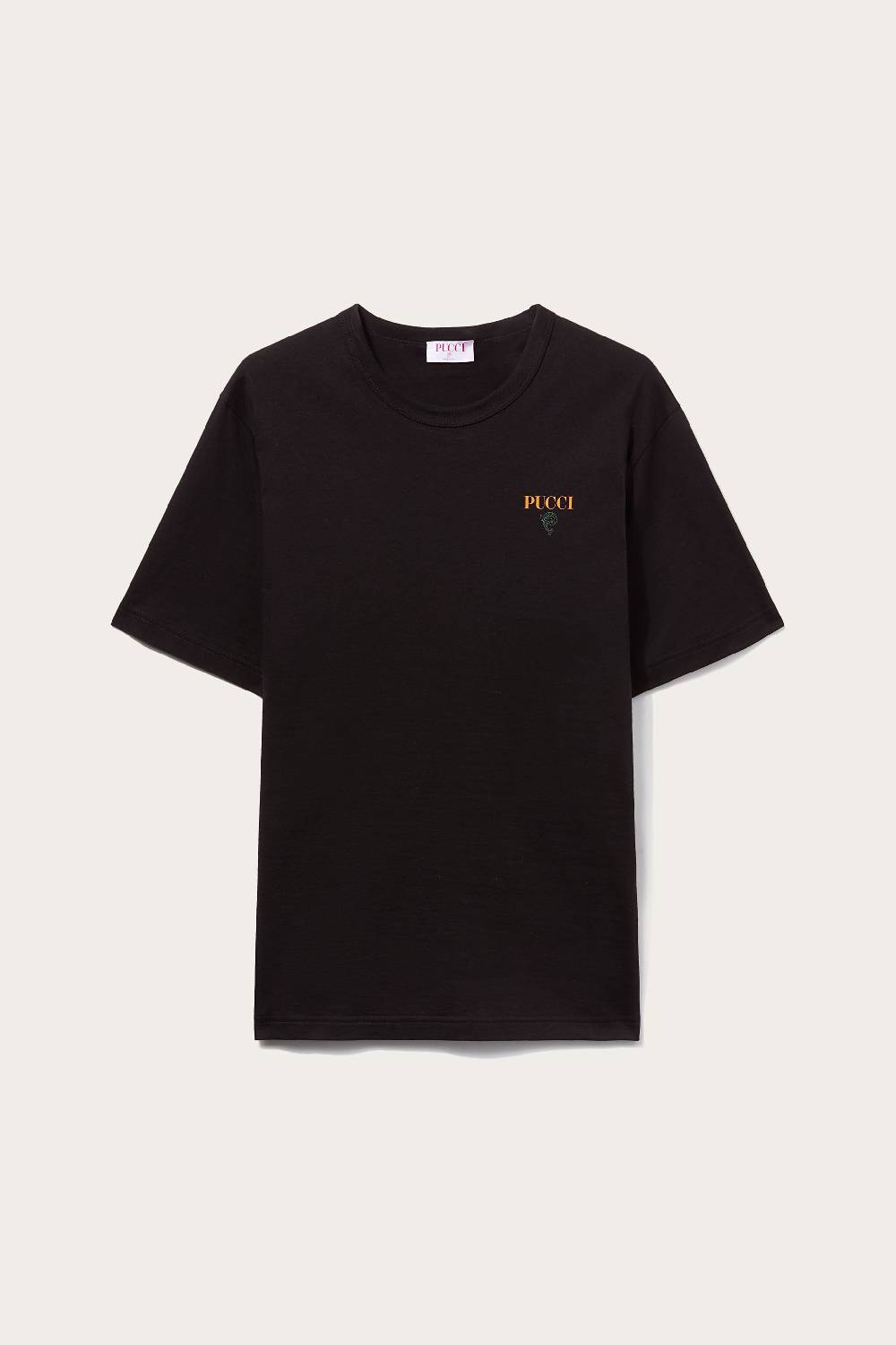 Pucci T-shirt con logo Pesci