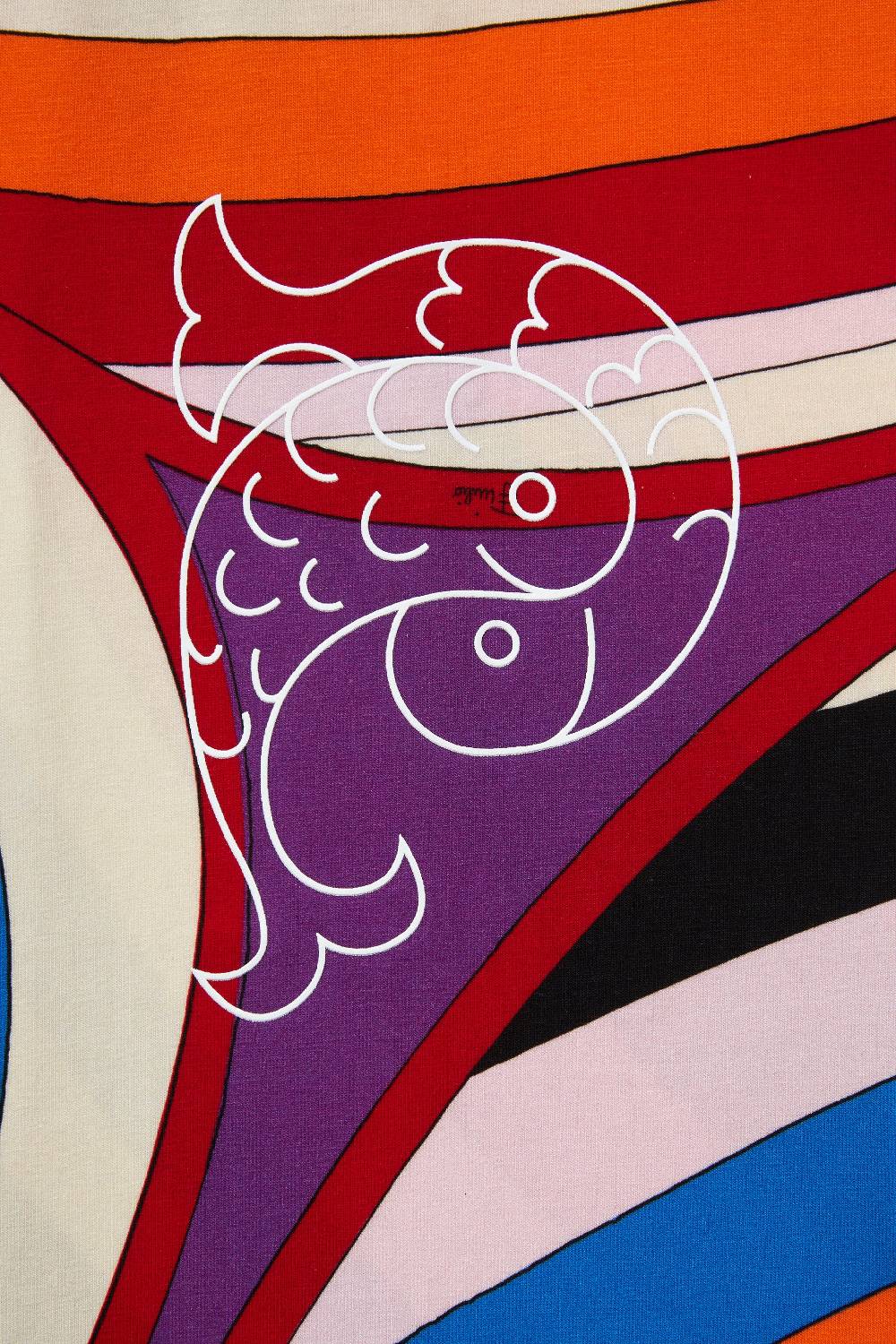 Pucci T-shirt Con Stampa Iride