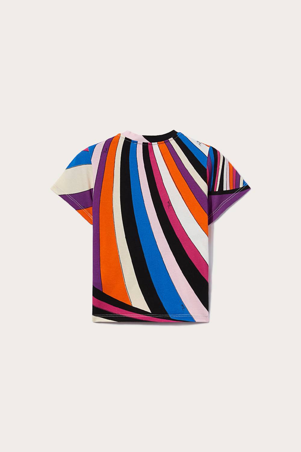 Pucci T-shirt Con Stampa Iride Neonato