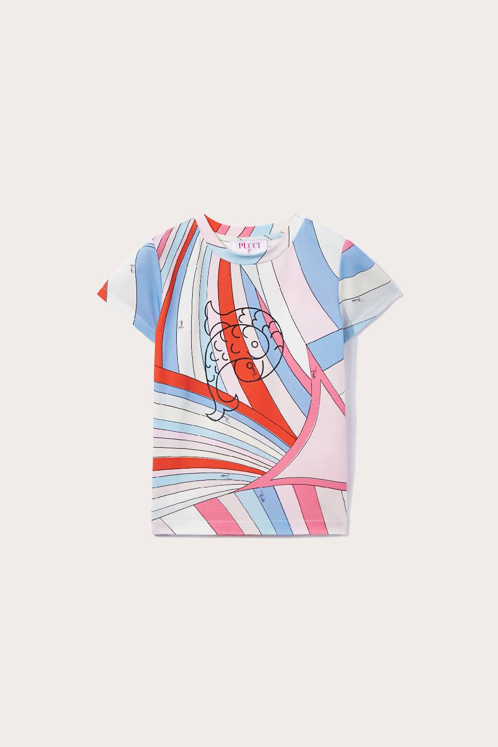 Pucci T-shirt con stampa Iride