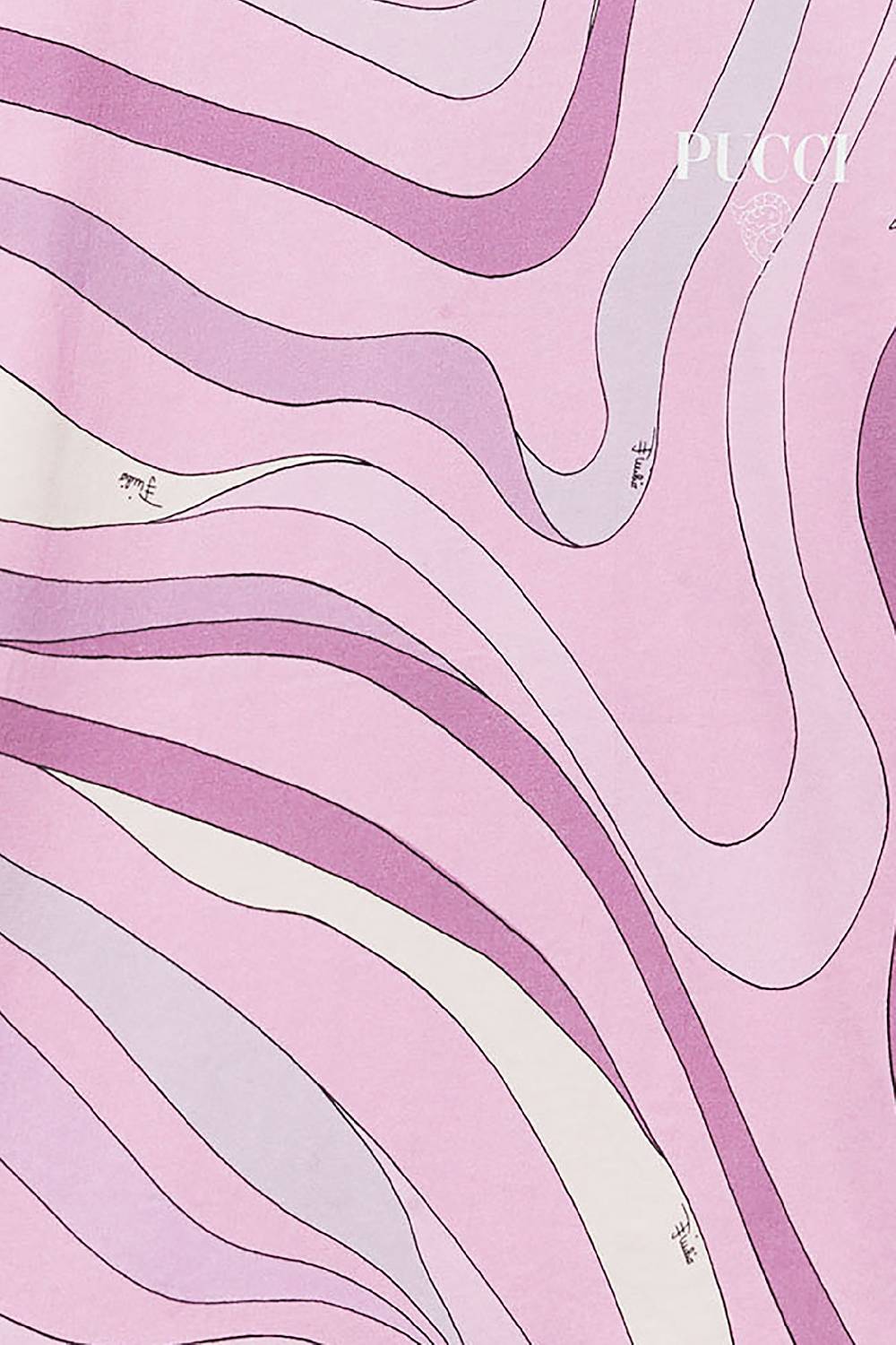 Pucci T-shirt Con Stampa Marmo