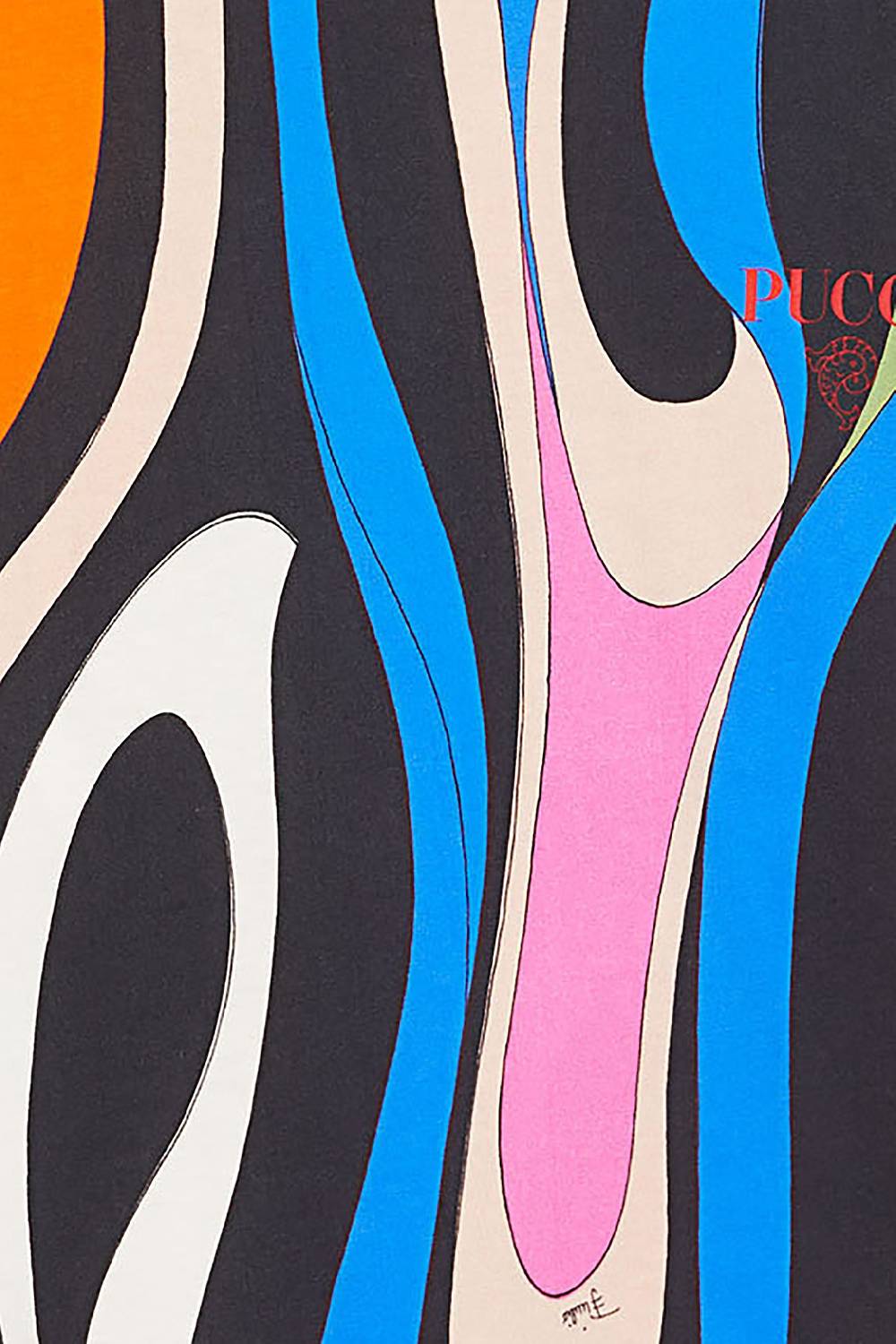 Pucci T-shirt Con Stampa Marmo