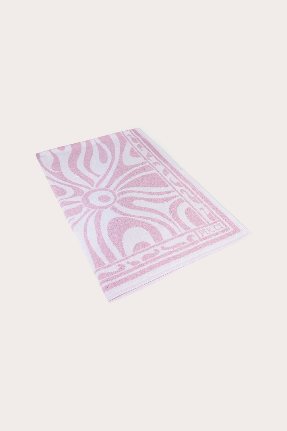 Pucci Telo Mare Jacquard Con Motivo Marmo