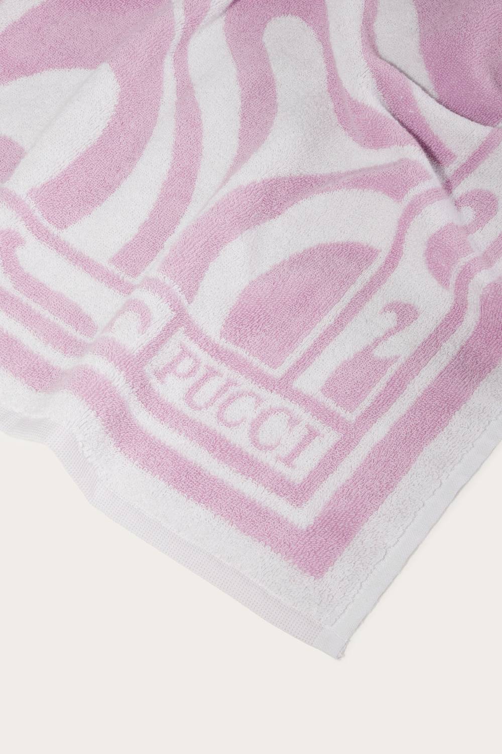 Pucci Telo Mare Jacquard Con Motivo Marmo