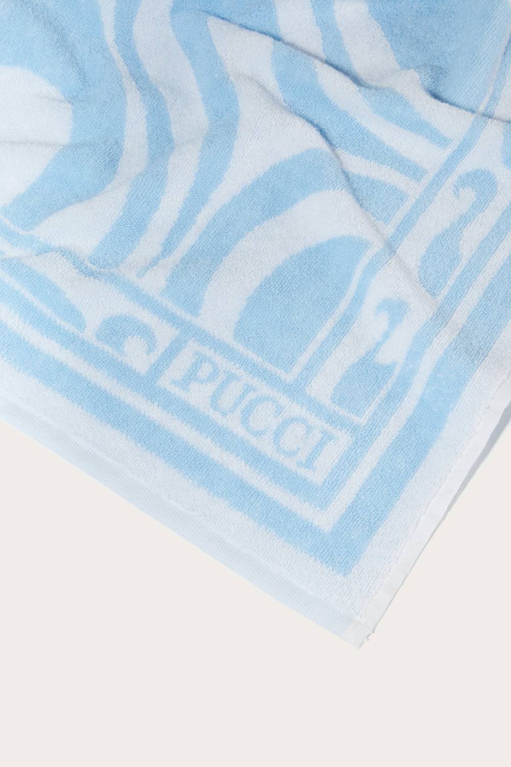 Pucci Telo Mare Jacquard Con Motivo Marmo