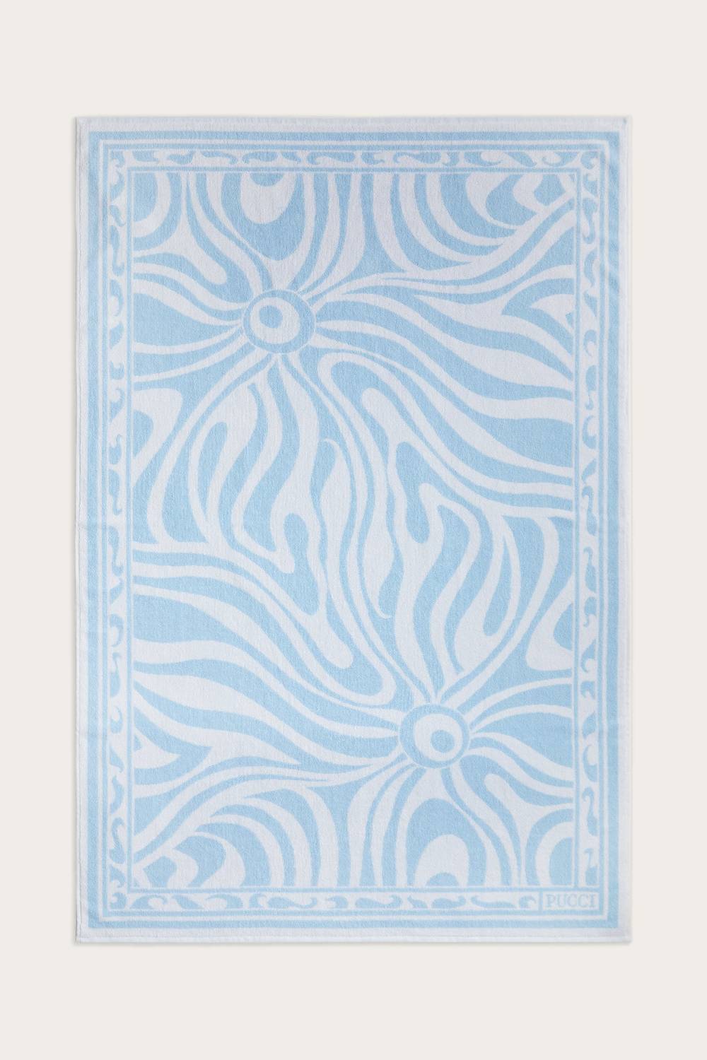 Pucci Telo mare jacquard con motivo Marmo