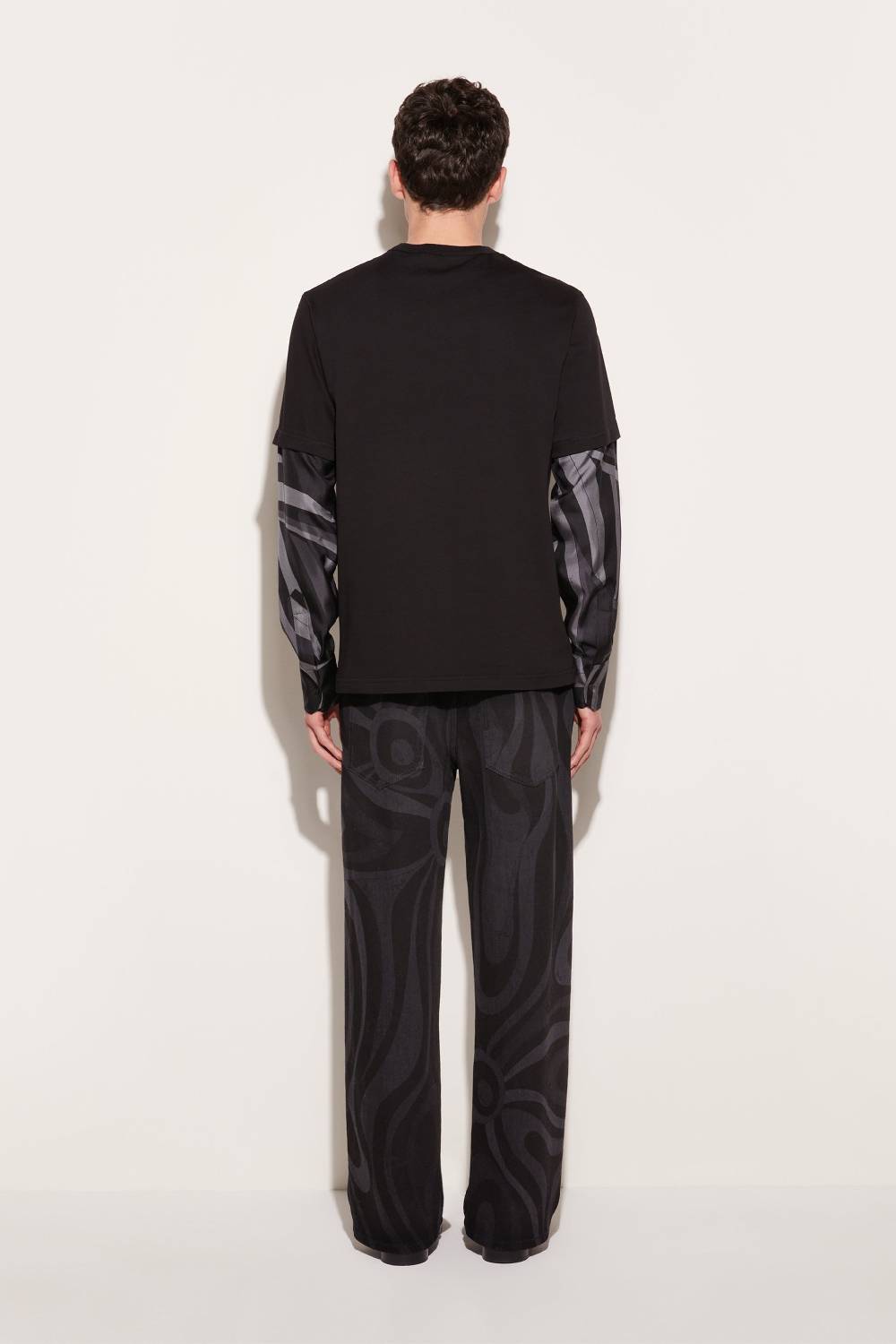 Pucci Top A Strati Con Inserti Iride