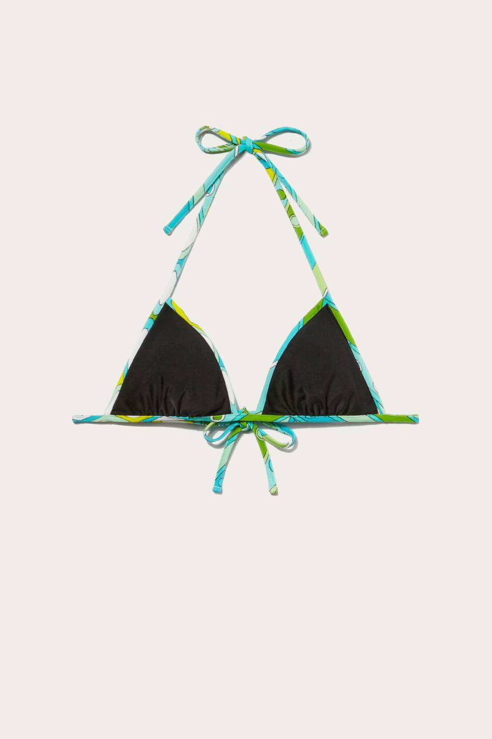 Pucci Top bikini con finiture Iride
