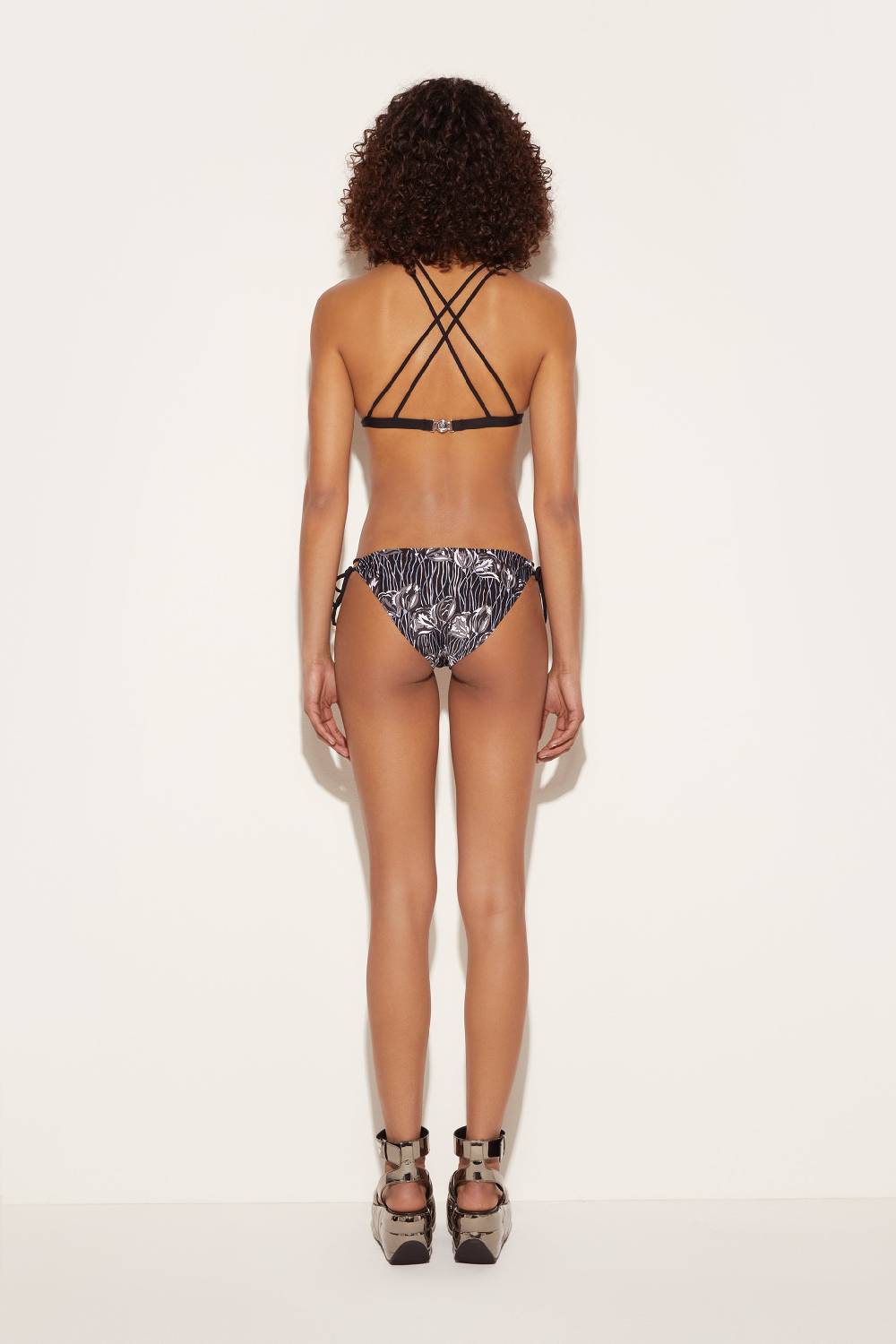Pucci Top Bikini Con Stampa Fior Di Loto