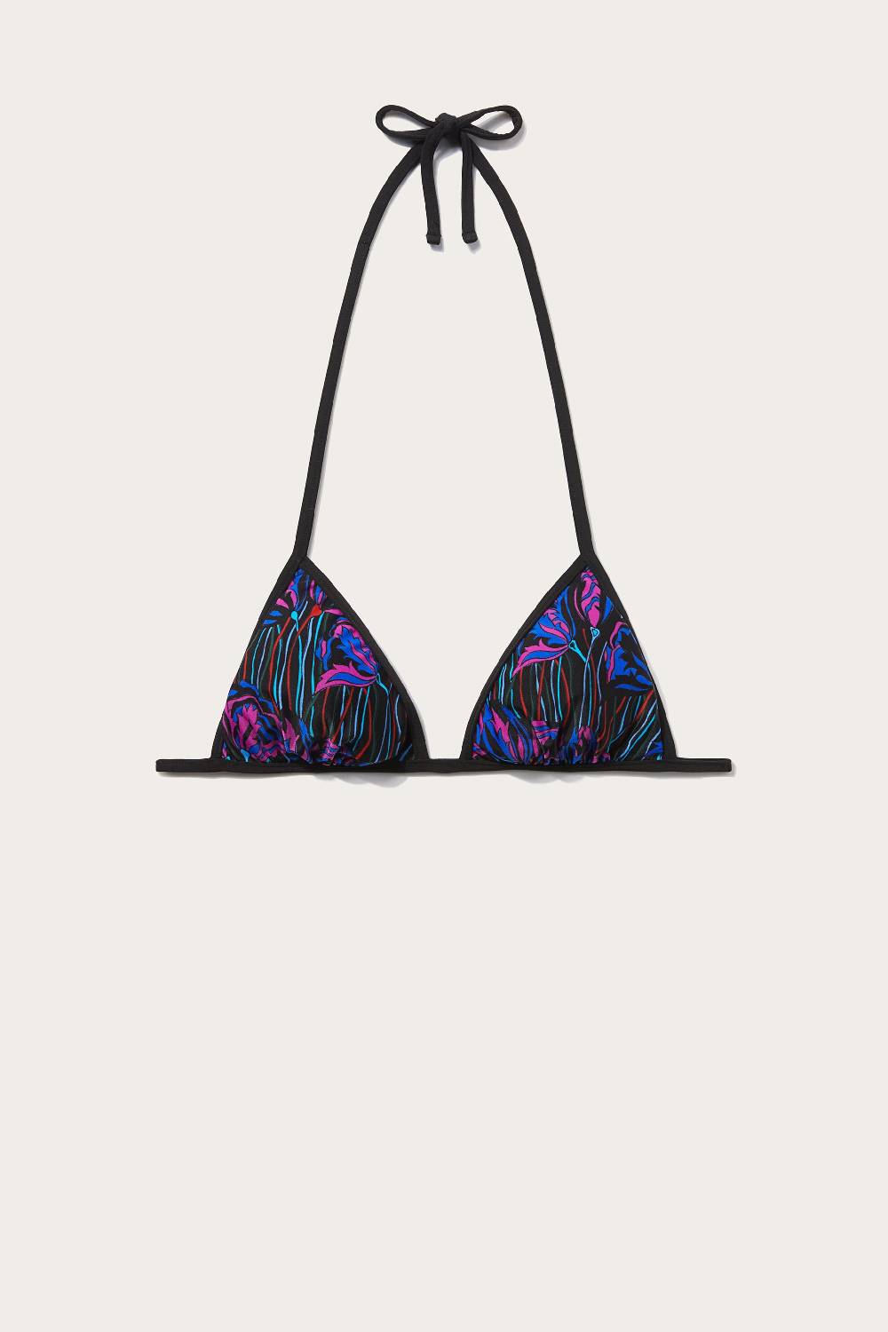 Pucci Top bikini con stampa Fior di Loto