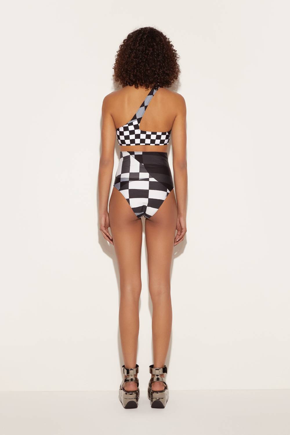 Pucci Top Bikini Con Stampa Giardino