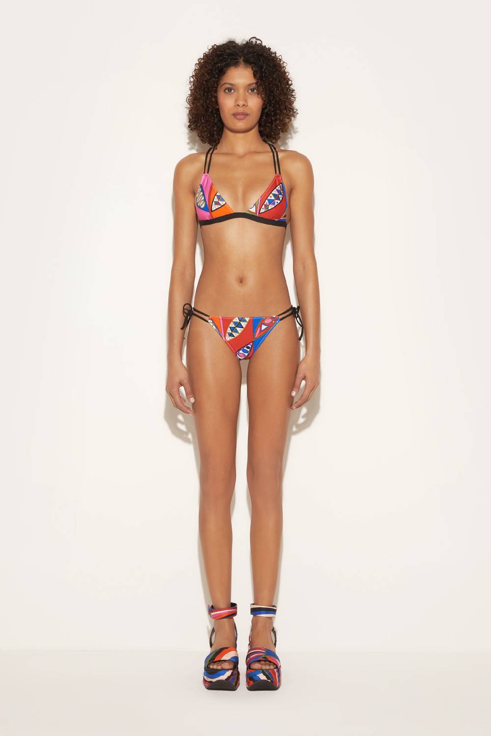 Pucci Top Bikini Con Stampa Girandole