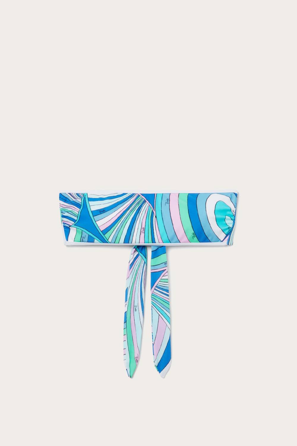 Pucci Top bikini con stampa Iride