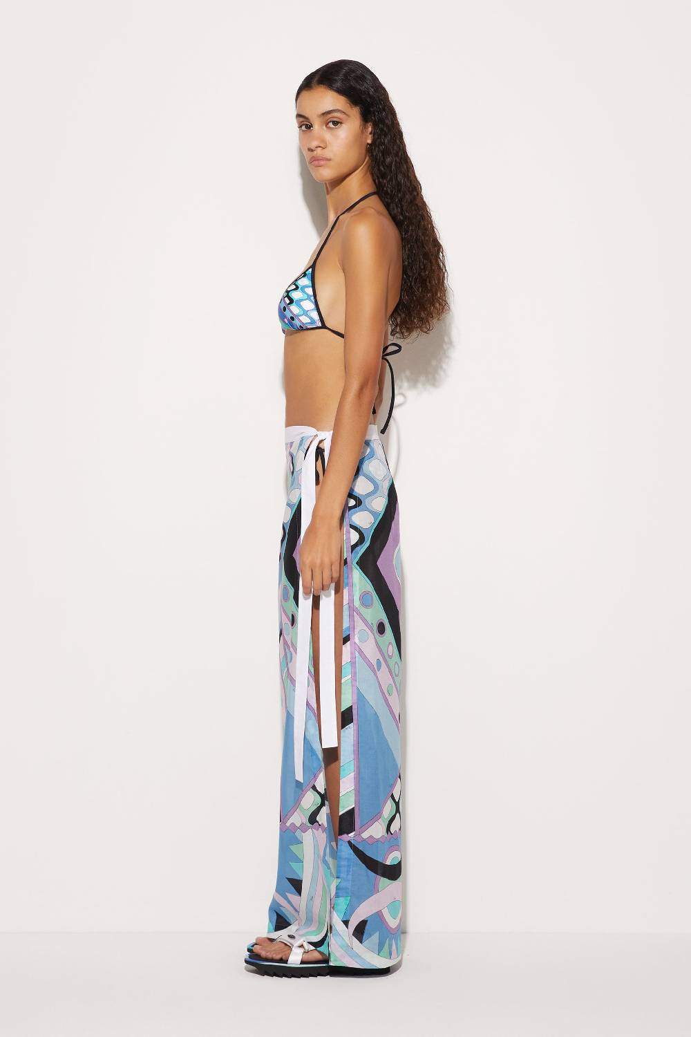 Pucci Top Bikini Con Stampa Vivara