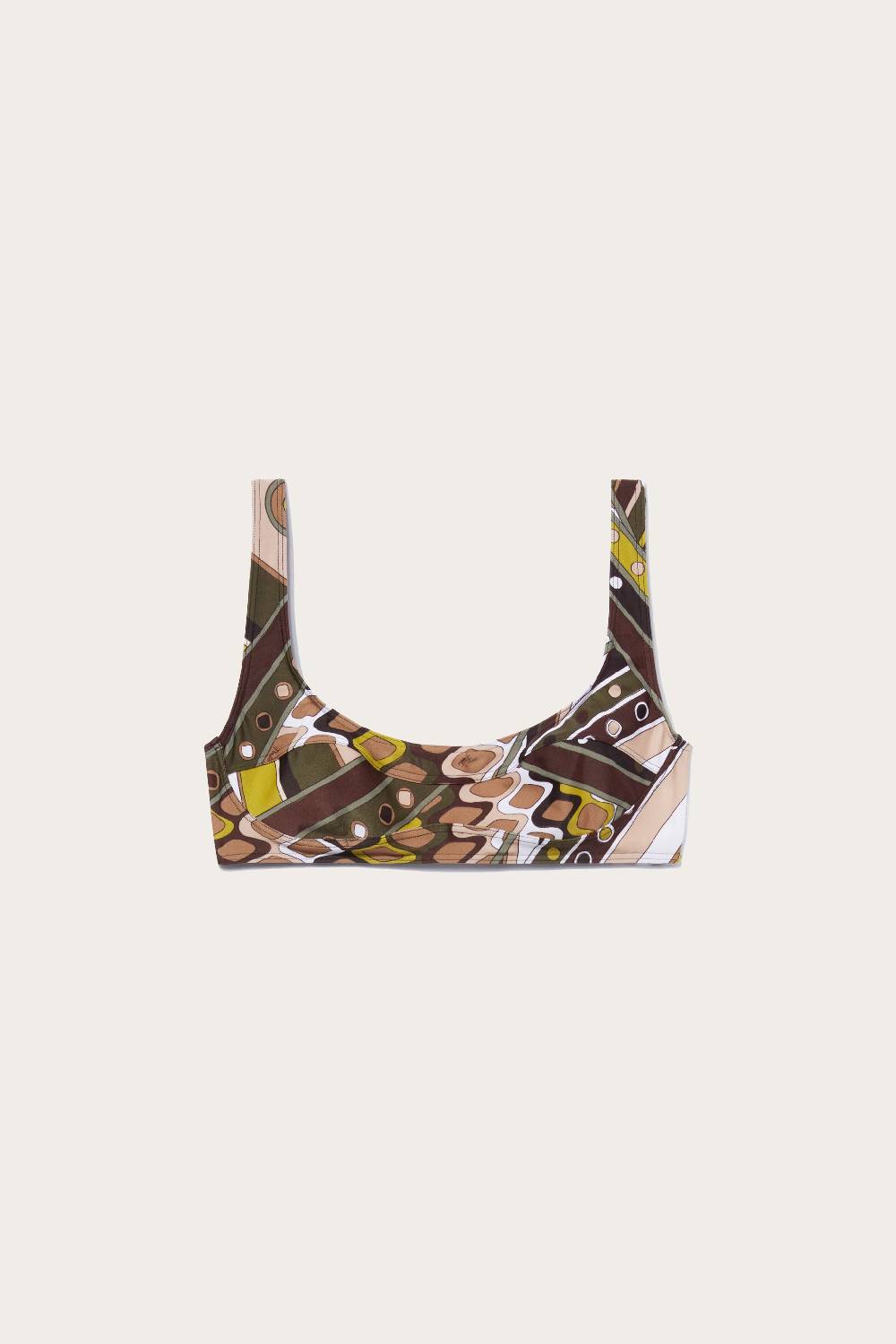 Pucci Top bikini con stampa Vivara