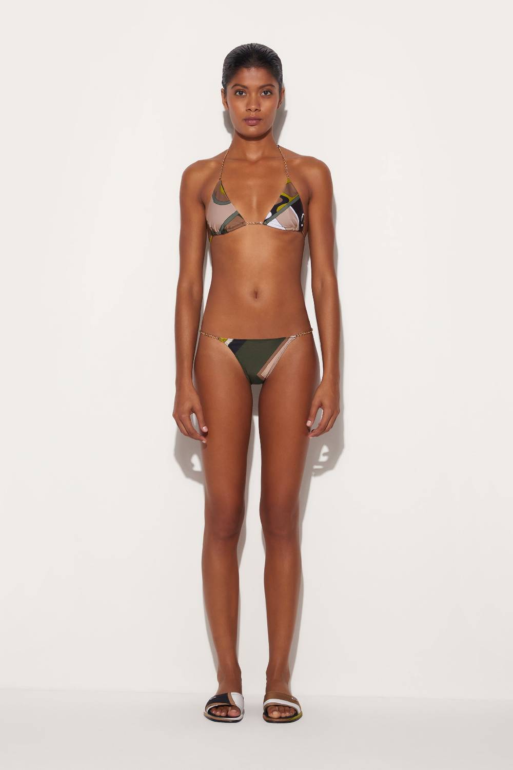 Pucci Top Bikini Con Stampa Vivara