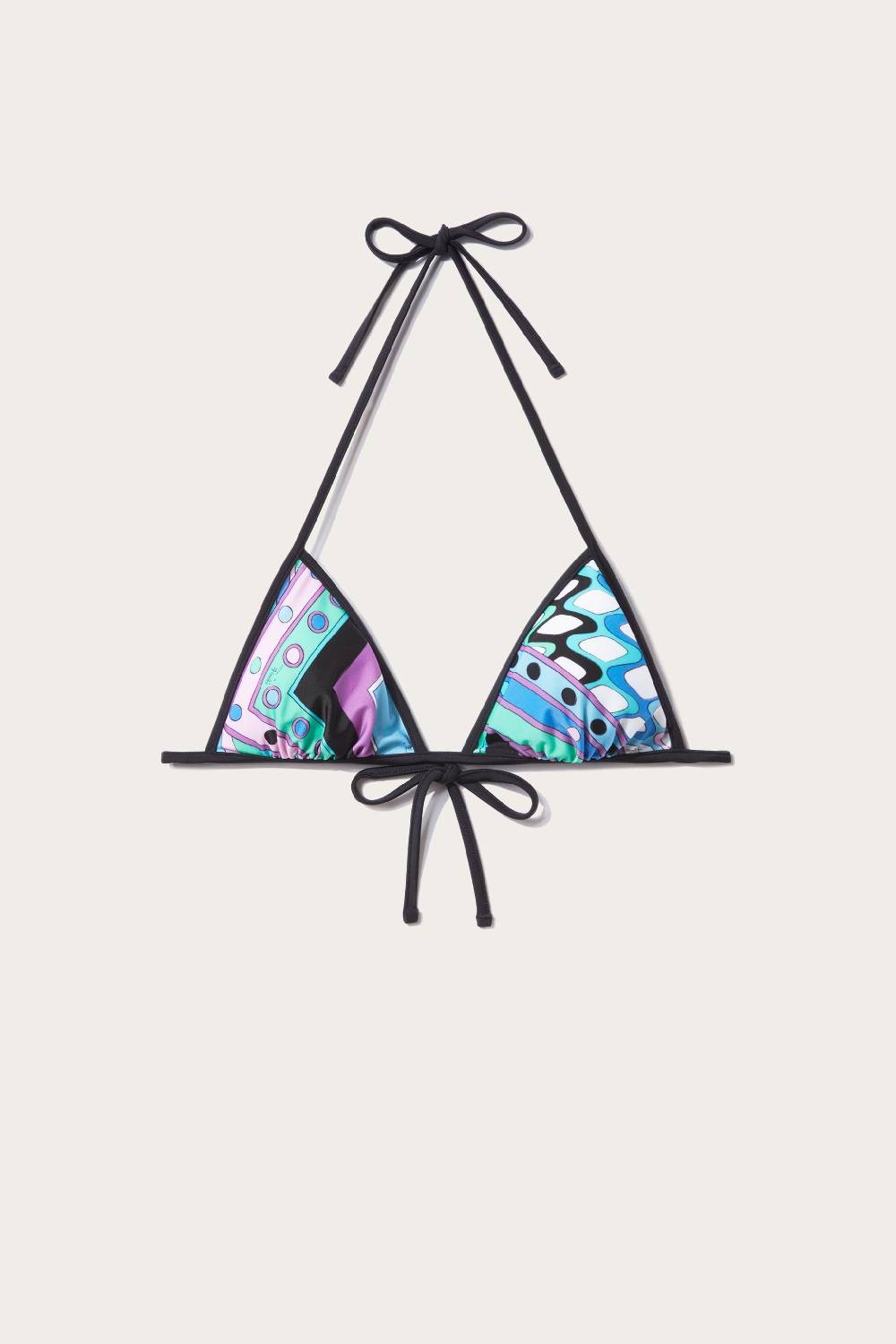 Pucci Top bikini con stampa Vivara