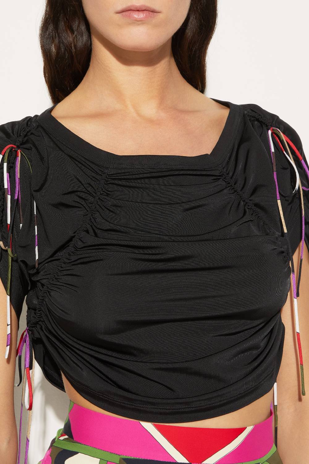 Pucci Top Con Arricciature