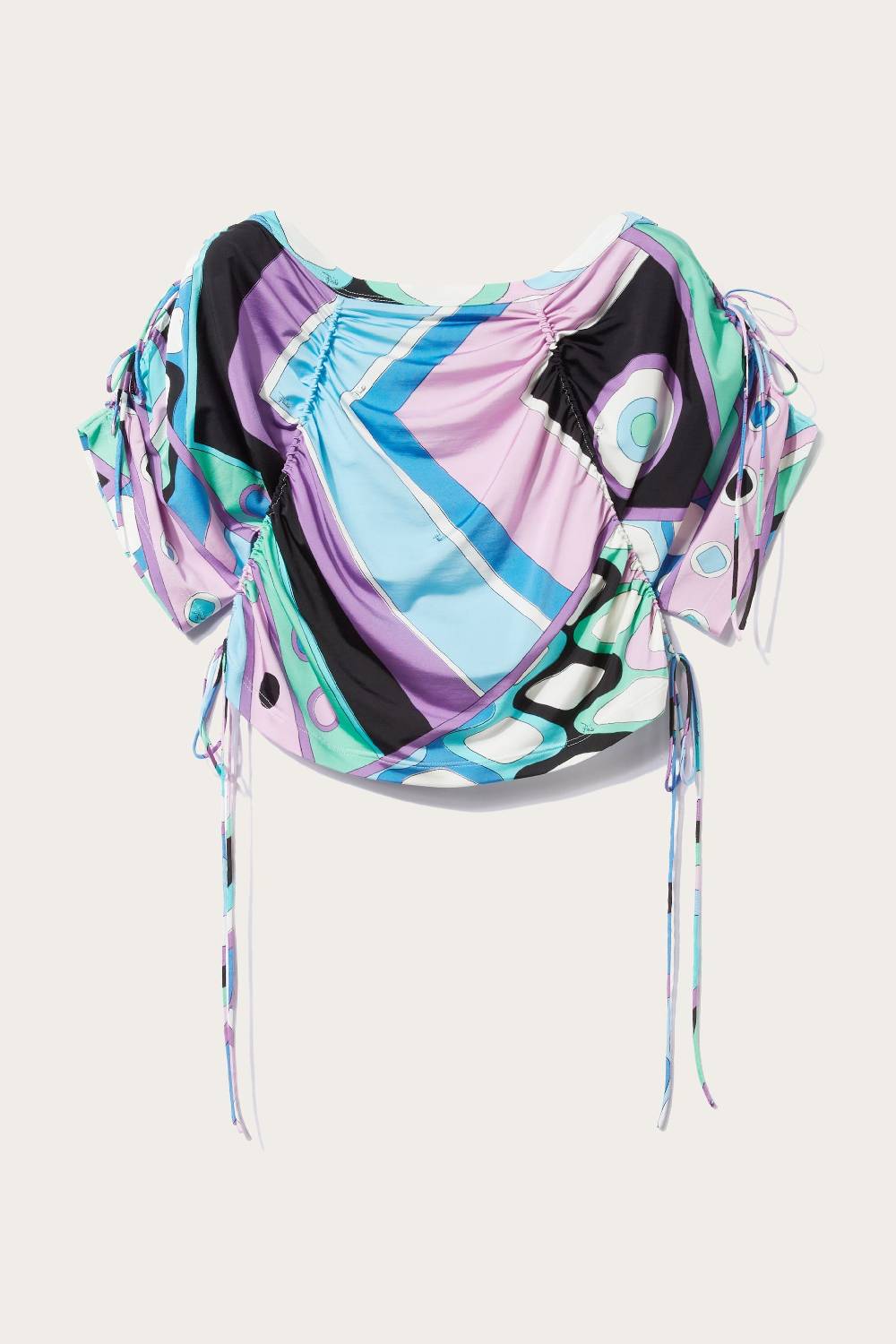 Pucci Top con arricciature