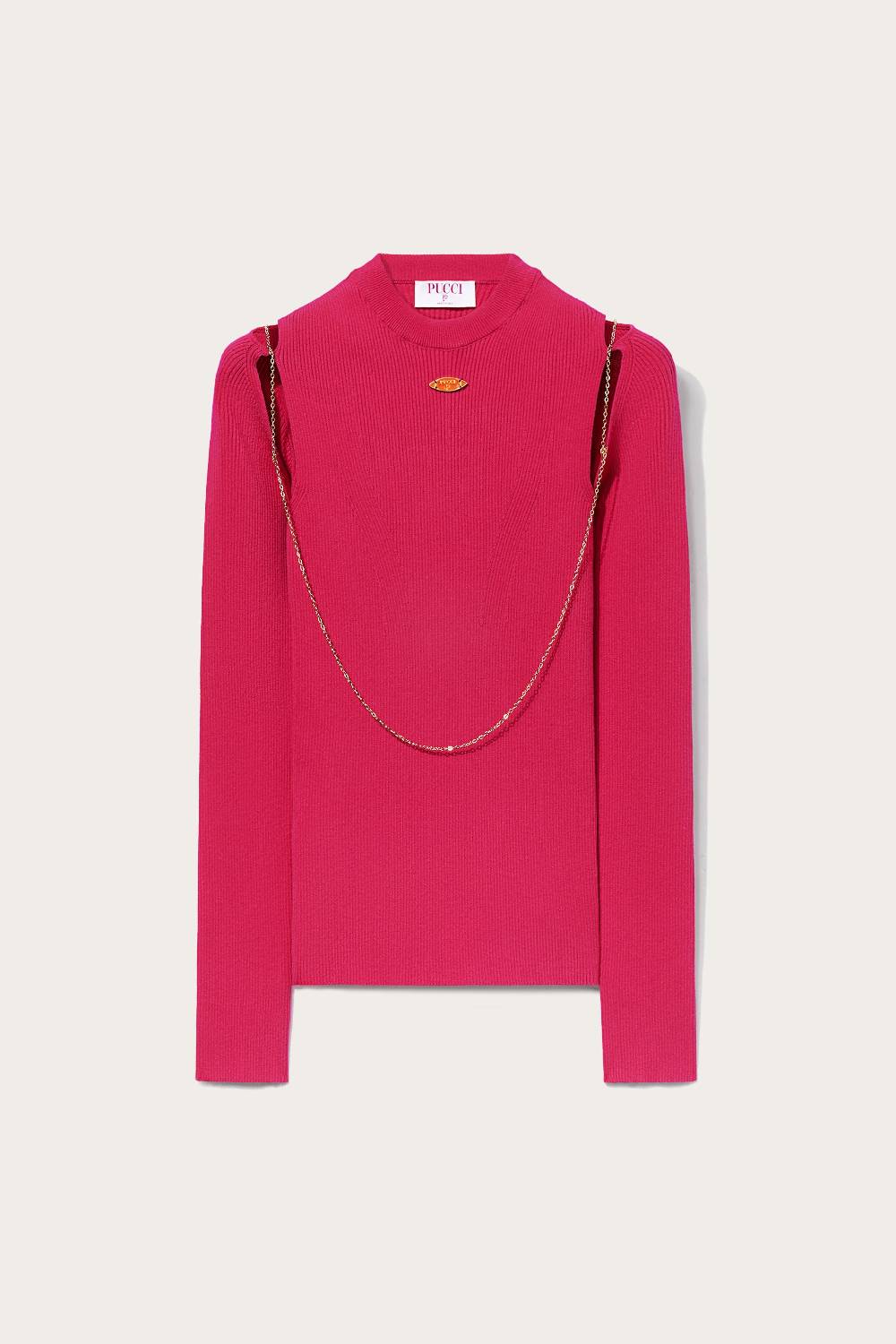 Pucci Top con dettaglio a catena