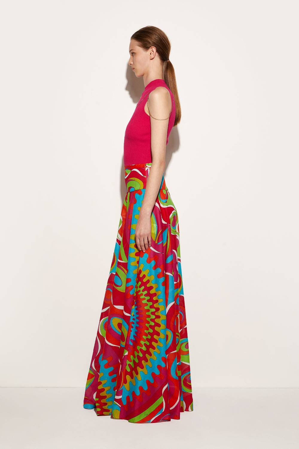 Pucci Top Con Dettaglio A Catena