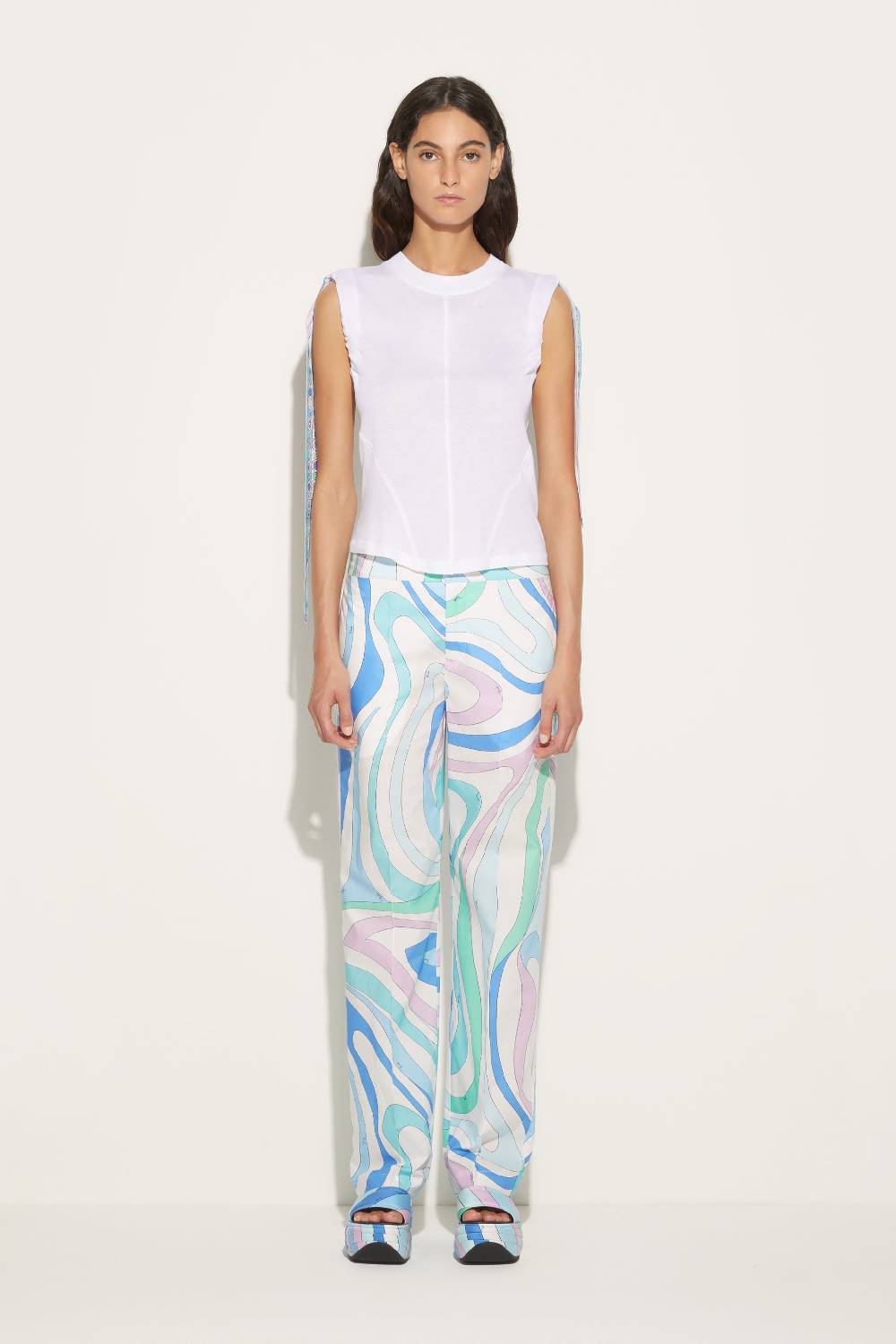 Pucci Top Con Inserti Iride