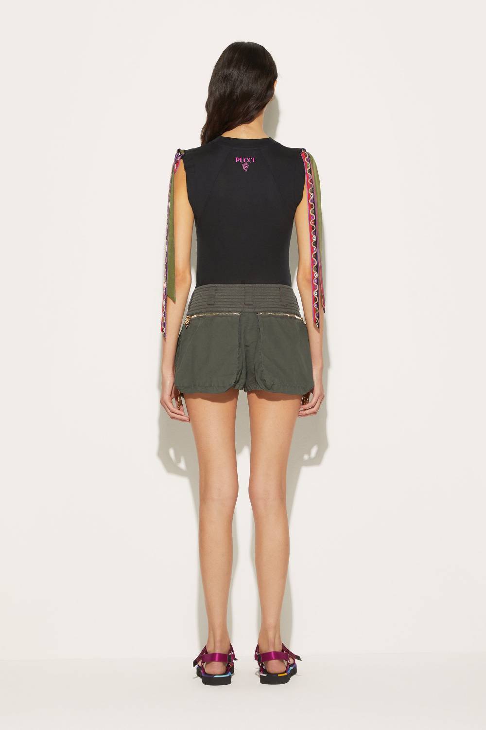 Pucci Top Con Inserti Iride